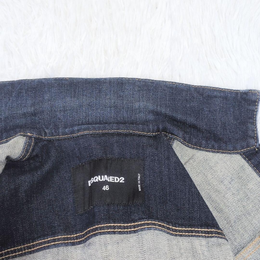 president.k ダメージ加工 デニムジャケット　サイズ46