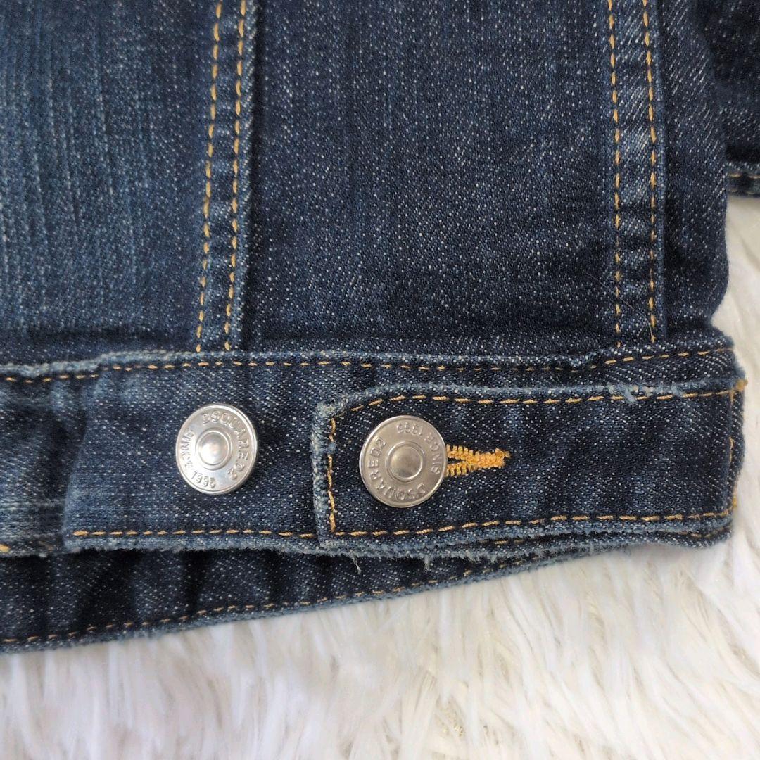 president.k ダメージ加工 デニムジャケット　サイズ46