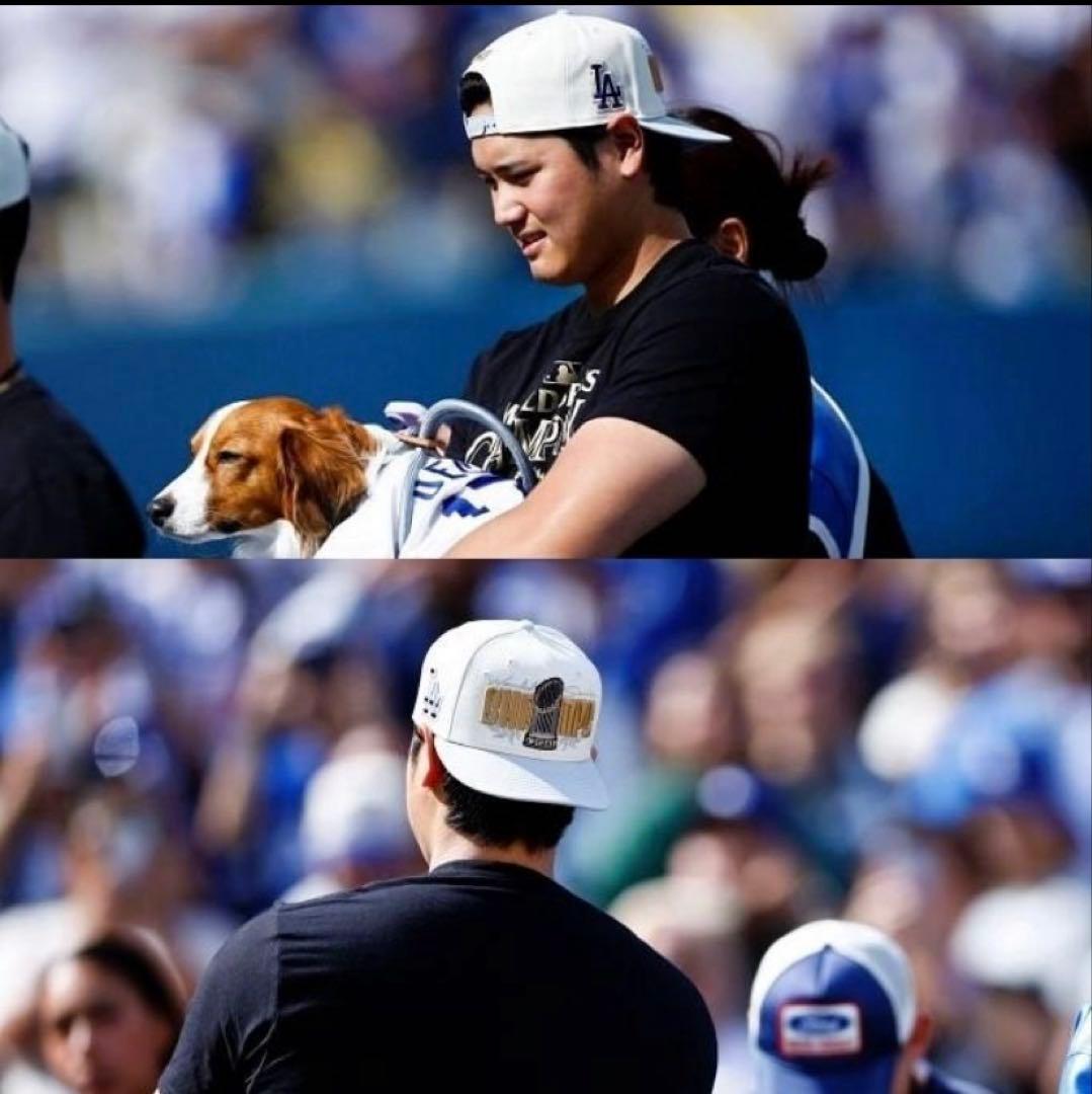 NEW ERA公式キャップ 2024年ワールドシリーズ 大谷翔平優勝パレード着用