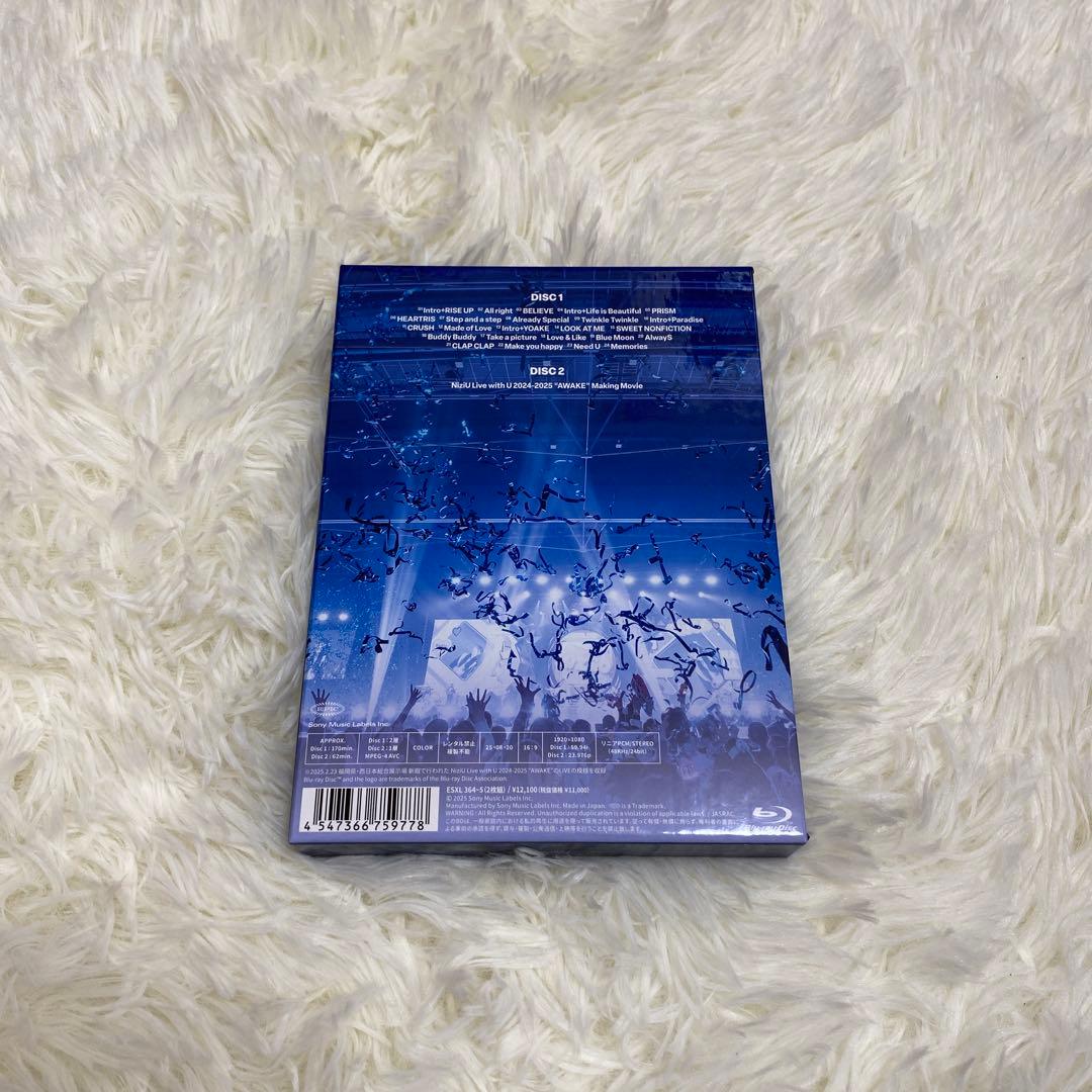NiziU ライブ　DVD Blu-ray AWAKE 完全生産限定盤