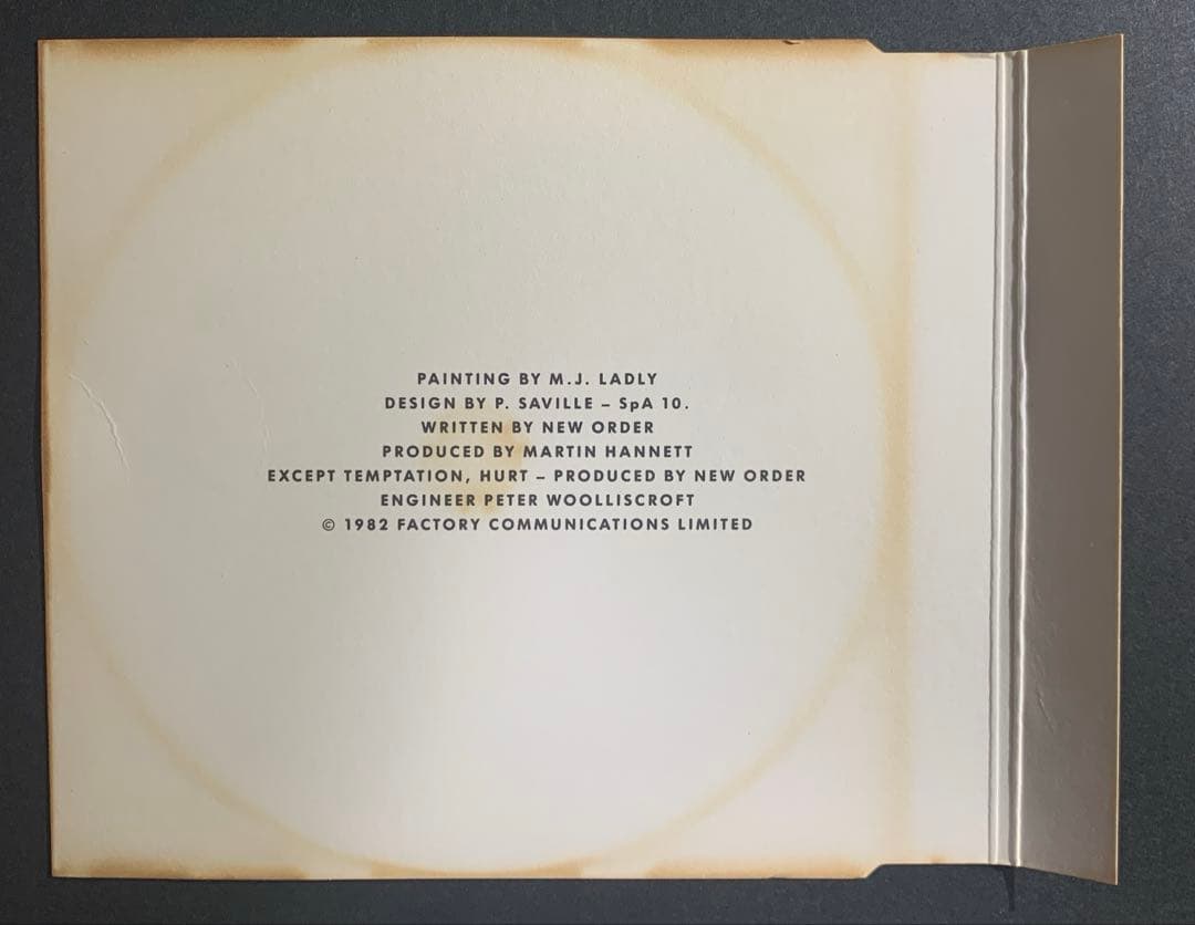 New Order / 1981-1982 カナダ盤CD