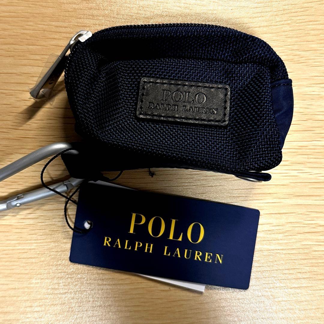 【新品】Polo Ralph Lauren 黒 ゴルフボールケース