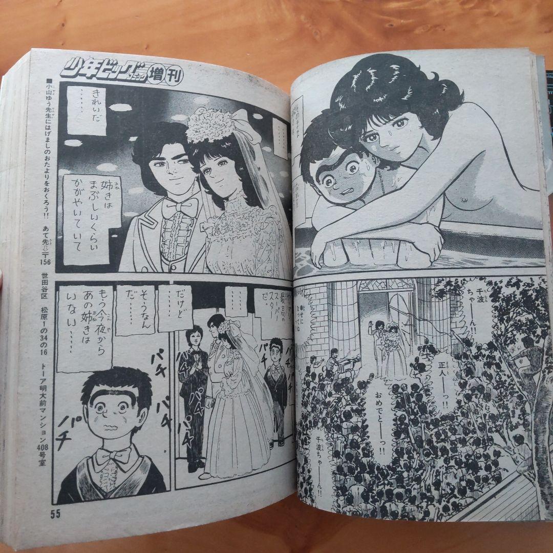 あだち充∕みゆき∕少年ビッグコミック∕1982年∕増刊号∕綴じ込み付録∕希少