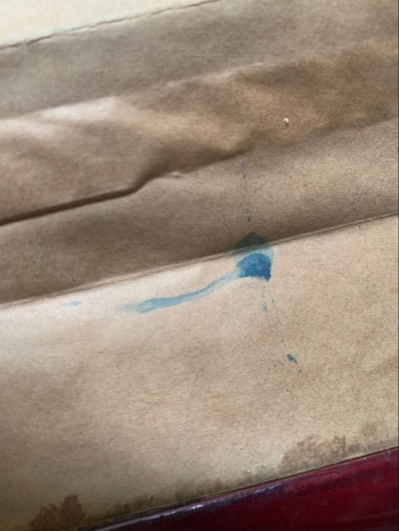 風景画の超巨大飾り扇子