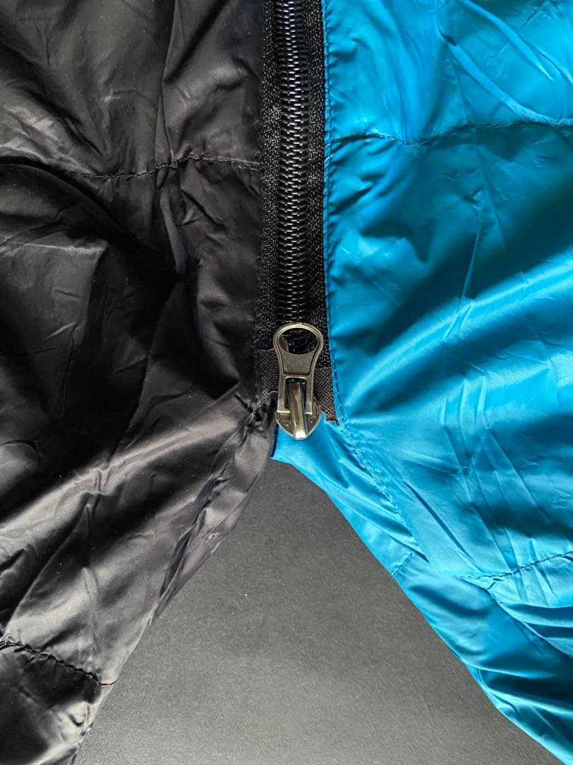 ［中古］QEZER ダウンシュラフ 600FP春夏秋 2個セットブラック ブルー