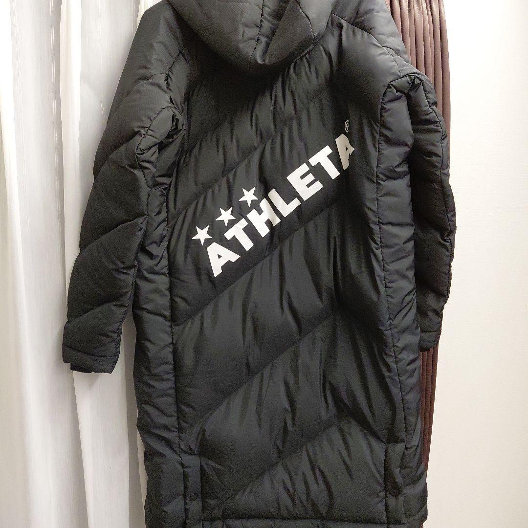 ATHLETA ブラック ベンチコート Sサイズ
