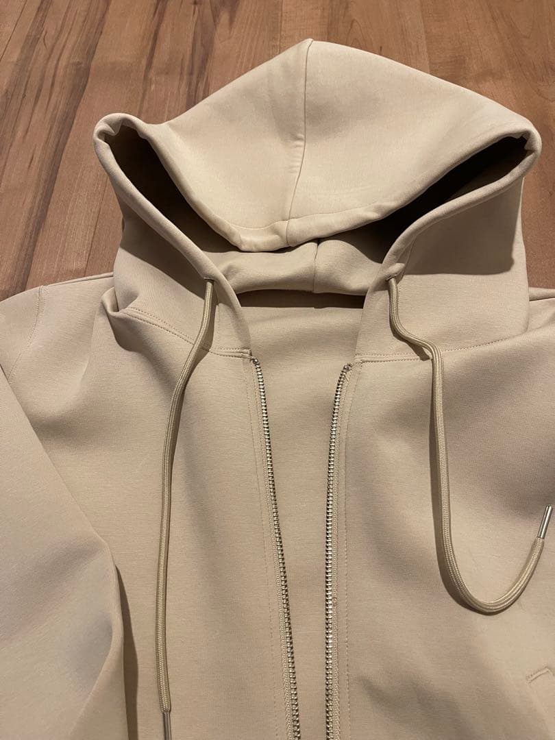 Spick and span ダブルジップ パーカー