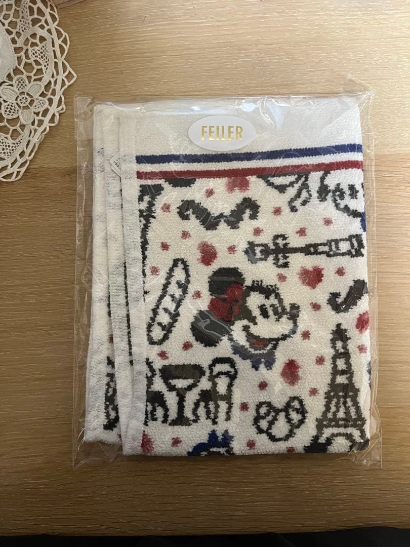 mamaちゃんです！【新品】FEILER ミッキー ゲストタオル