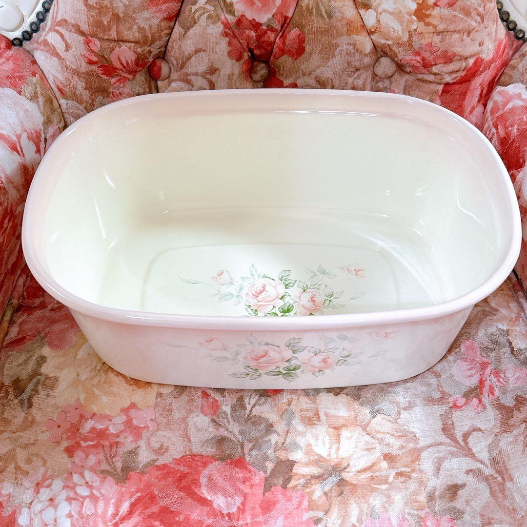 kikochi☆様 ①箱付新品 琺瑯ウォッシュタブ 洗い桶 プランドパリ