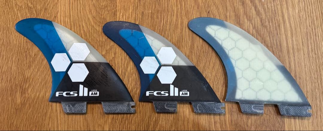 FCS II AM サーフボードフィン 3枚セット