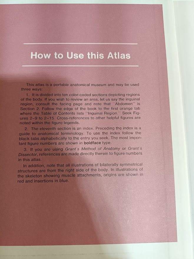 健康・医学 Grant's ATLAS OF ANATOMY