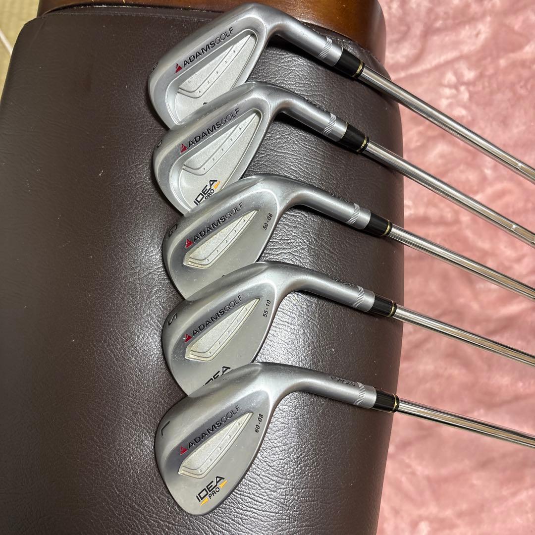 アダムスゴルフ　アイアン 5〜Ｌ　９本セット　軟鉄鍛造