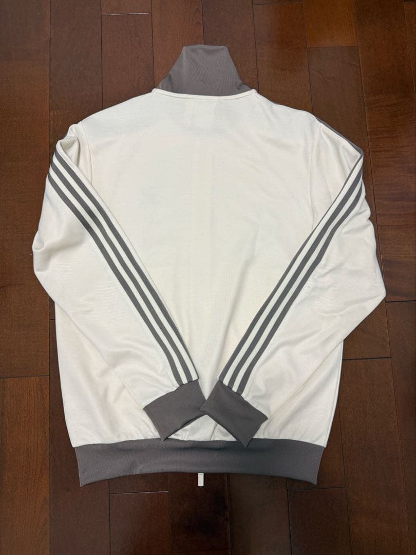 adidas originals トラックジャケット M ベージュ×ブラウン