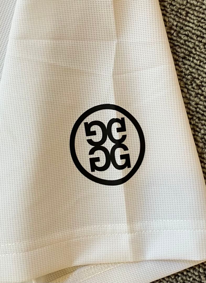 G/FORE ジーフォア XXLサイズ モックネックT-シャツ ホワイト