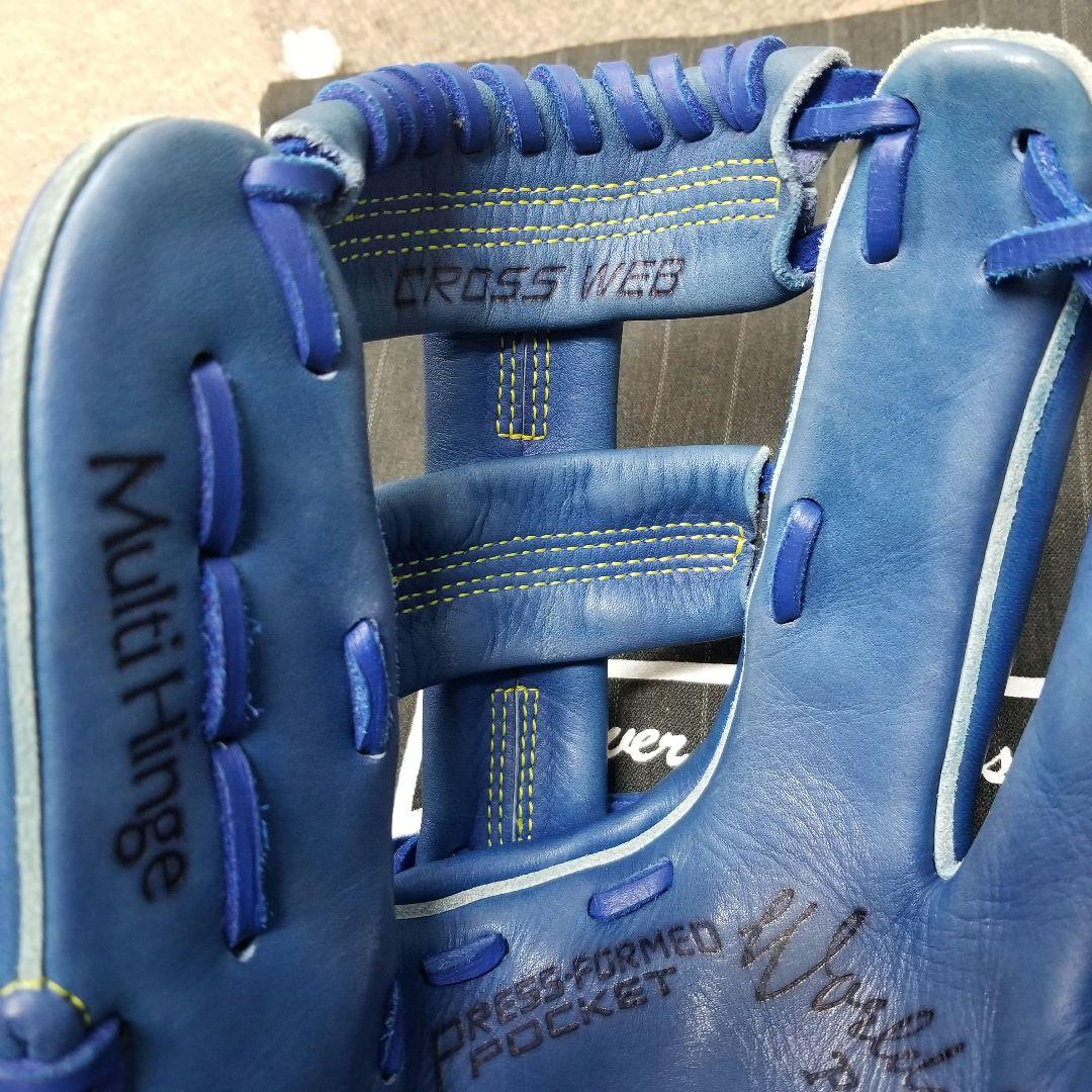 ミズノ赤カップグローブ、高田モデル