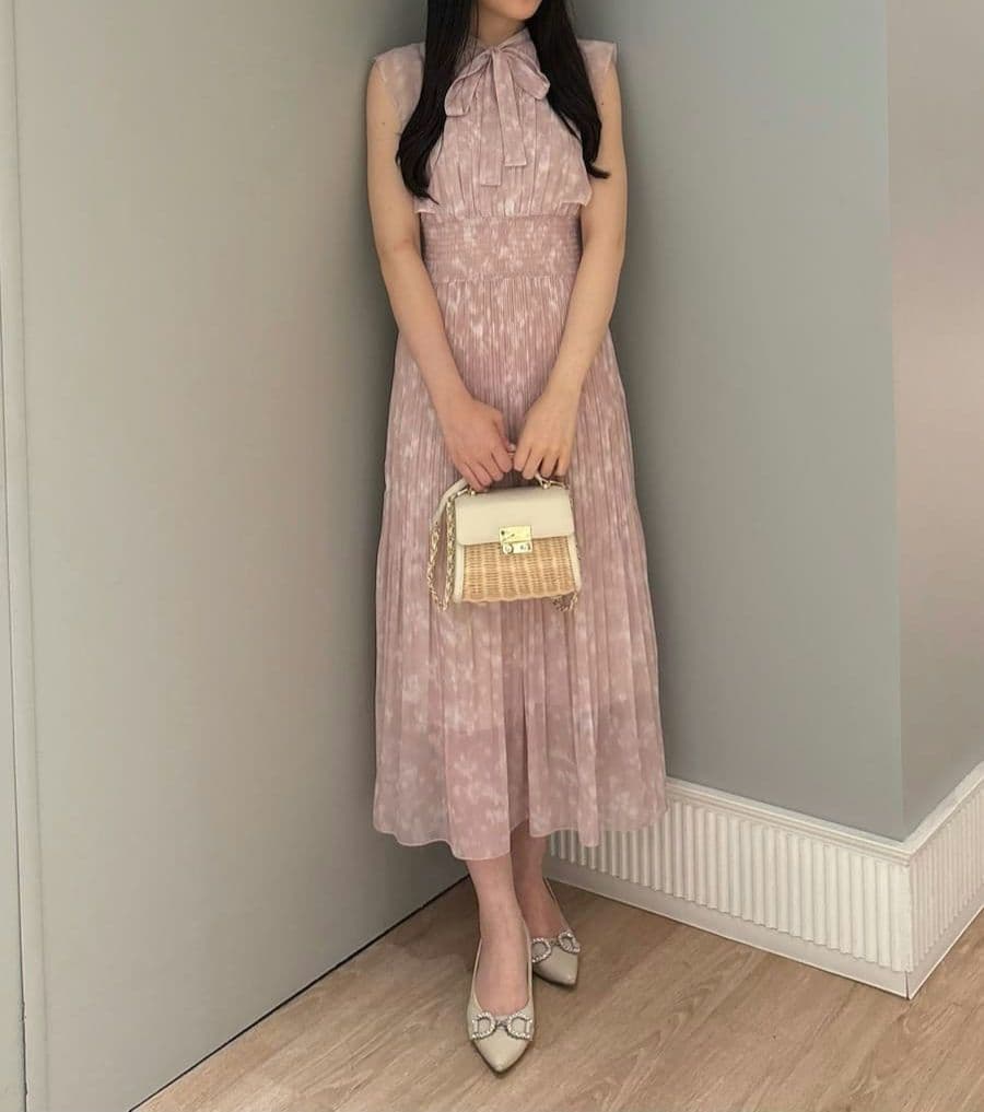 【新品未使用】CELFORD セルフォードフラワーフォグプリントワンピース