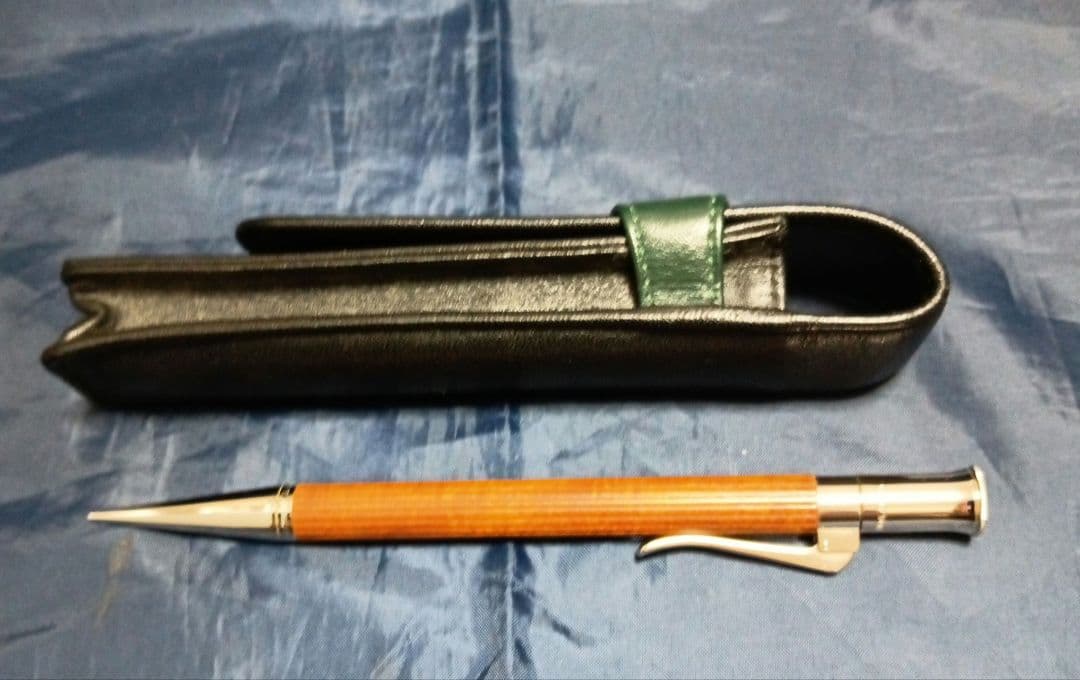 ファーバーカステル伯爵コレクション　クラシック　シャープペン　革製ケース付き