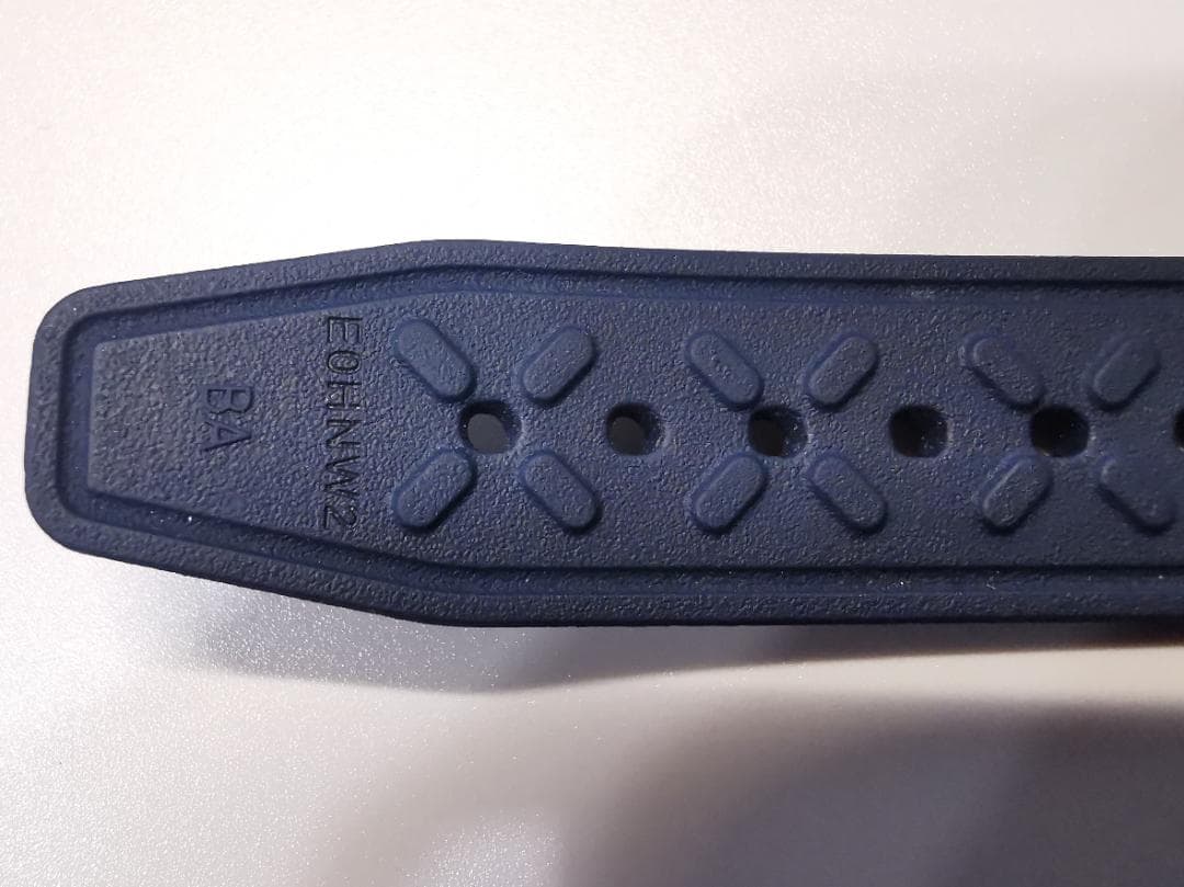 IWC ラバーストラップ　ブルー（紺色）XSサイズ　ラグ幅20mm