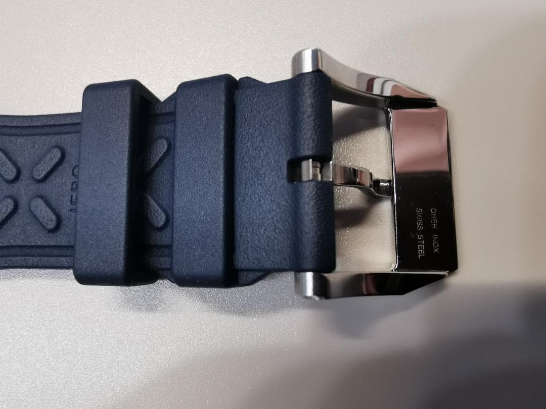 IWC ラバーストラップ　ブルー（紺色）XSサイズ　ラグ幅20mm