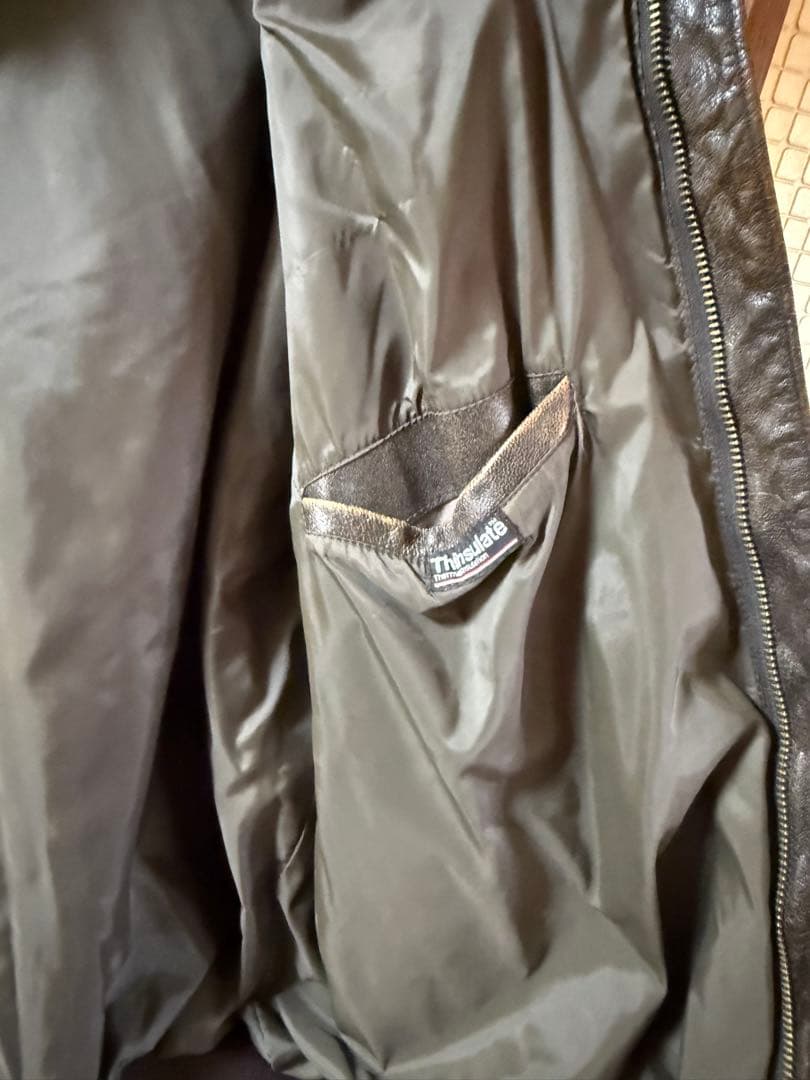 LLBean A-2レザージャケット USA製 vintage