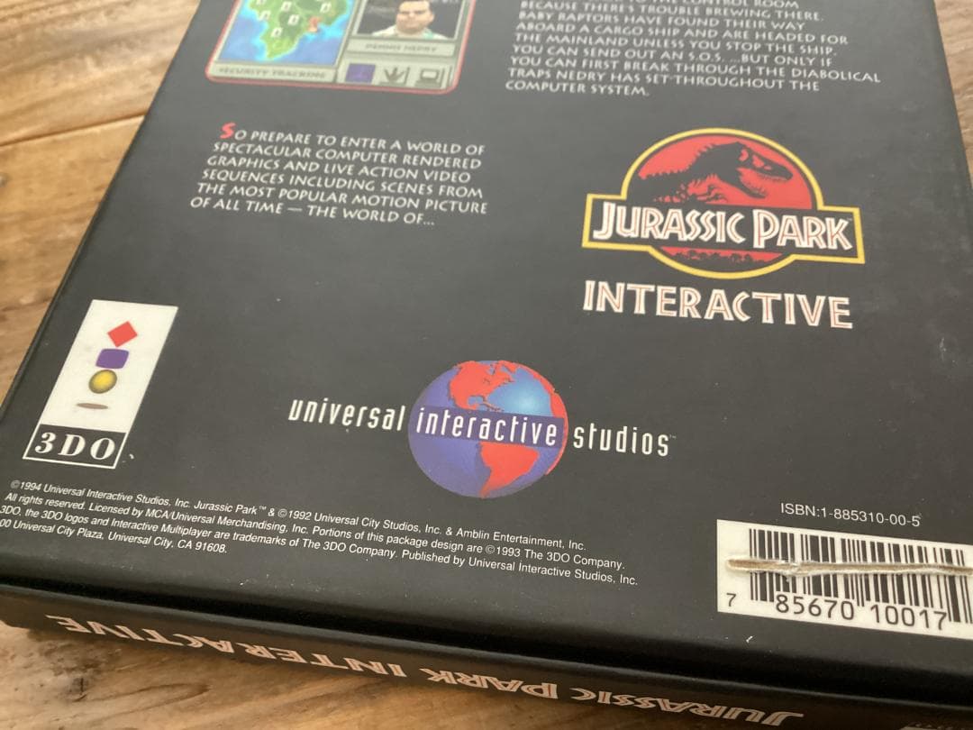 ★北米版/3DOソフト/JURASSIC PARK/ジュラシックパーク