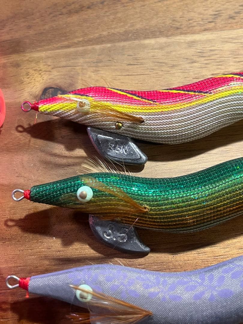 餌木猿　3.5N 7個/3.5SS 3個/3.0N 1個