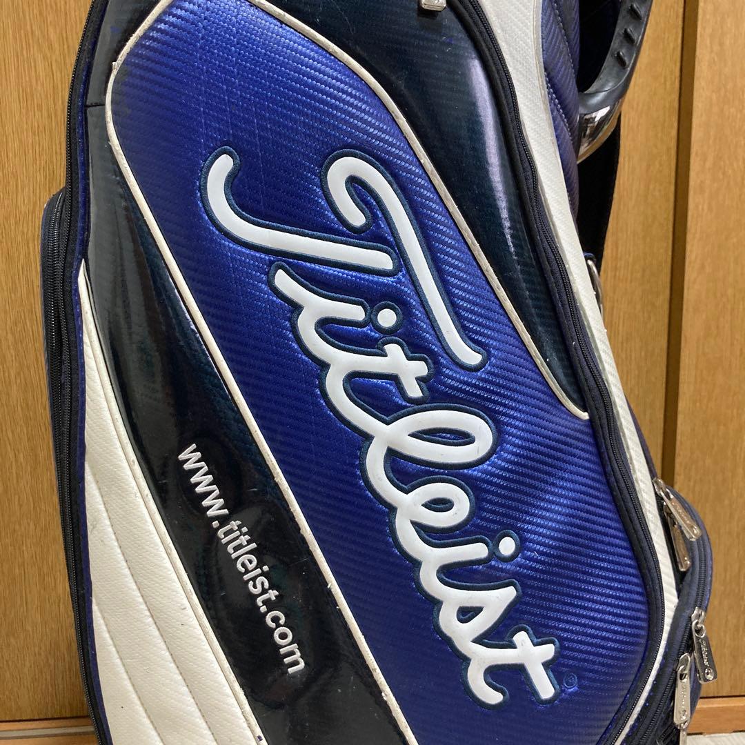 【更に値下げ済】Titleist ゴルフバッグ ネイビー