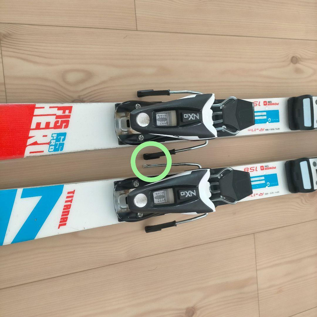 ロシニョール　FIS HERO 158cm アルペン　スキー板　GS NX 10