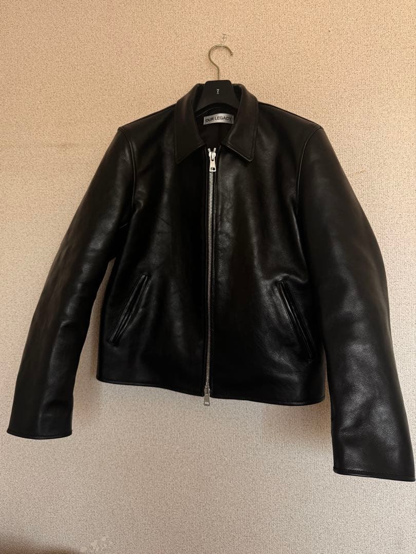 Our legacy mini jacket leather 46 美品