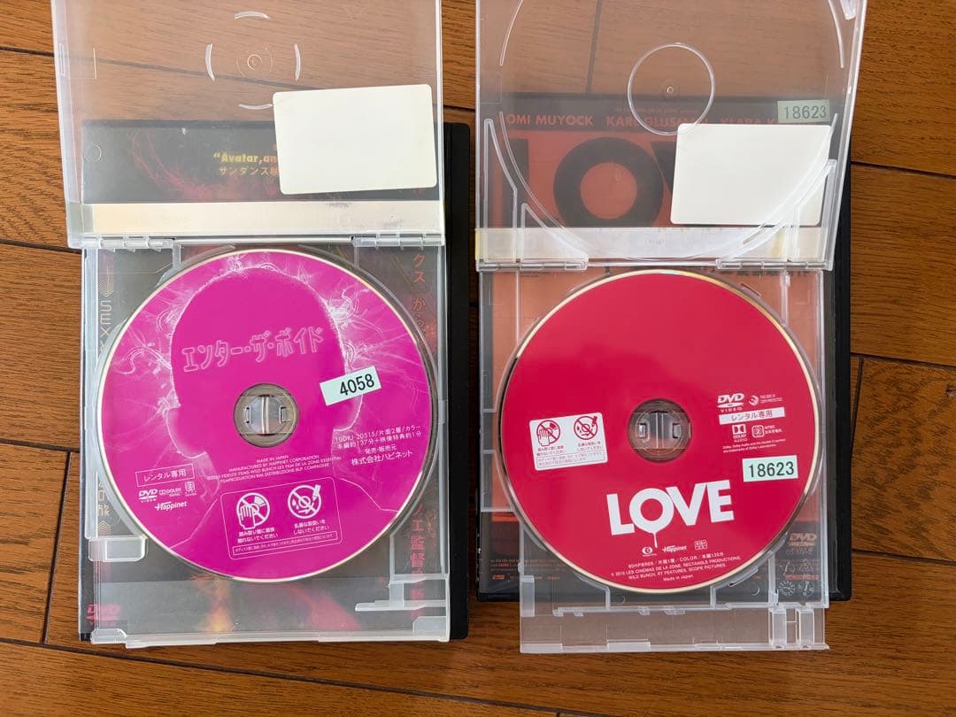 エンター・ザ ・ボイド　LOVE dvd ギャスパー・ノエ　レンタル落ち