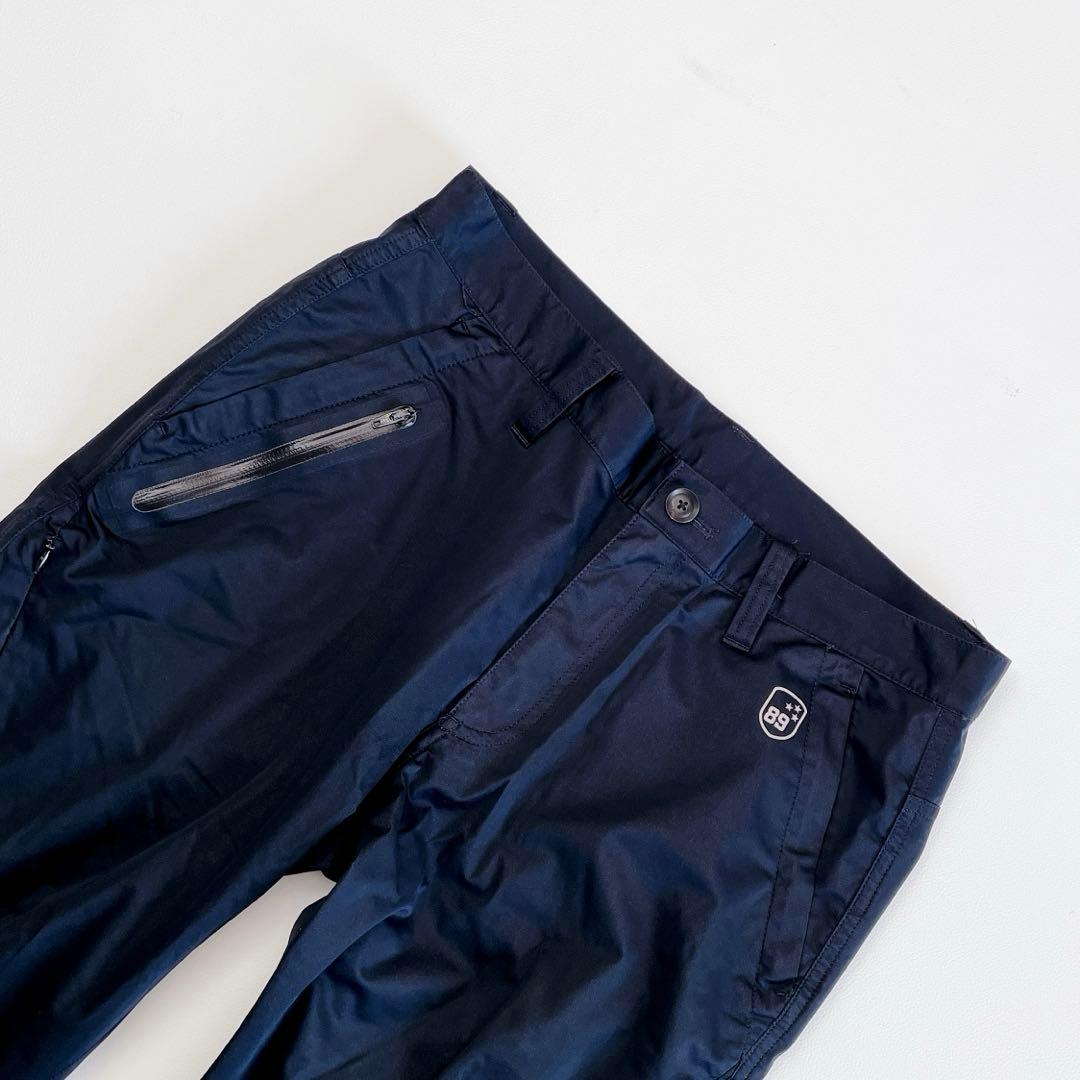 パーリーゲイツ ロングパンツ 4/M 蓄熱 ネイビー　PEARLY GATES