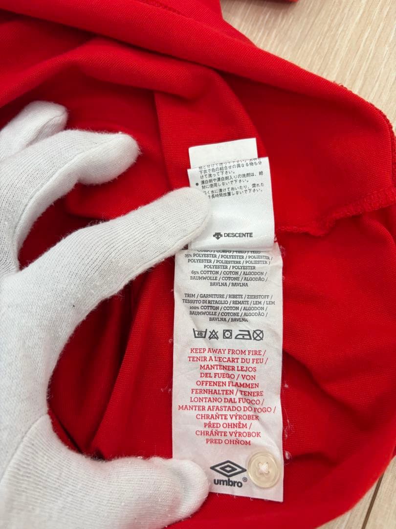 イングランド代表09-10 ポロシャツ サイズS レッド