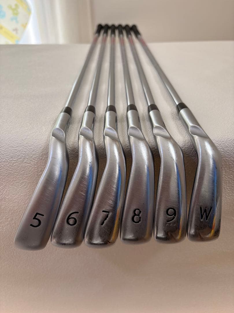 G400 5-pw ライ角カラーブルーアイアンセット