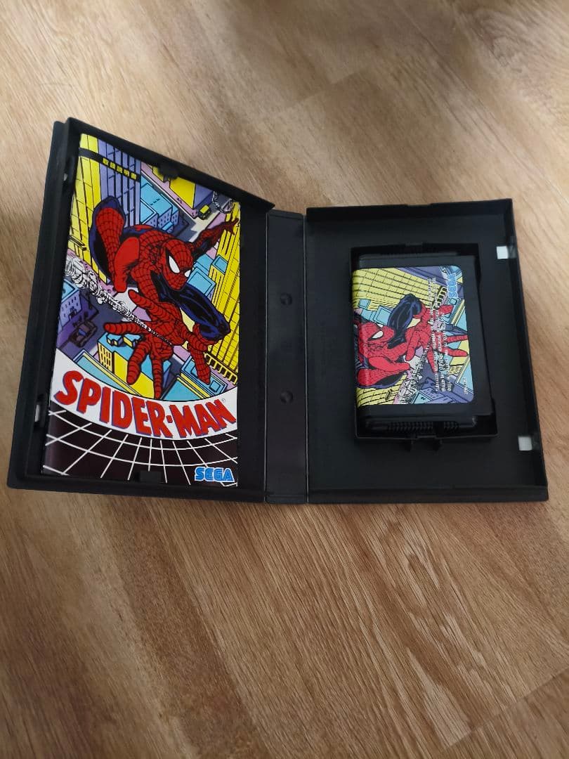 SEGA メガドライブ スパイダーマン ソフト 箱・説明書付き