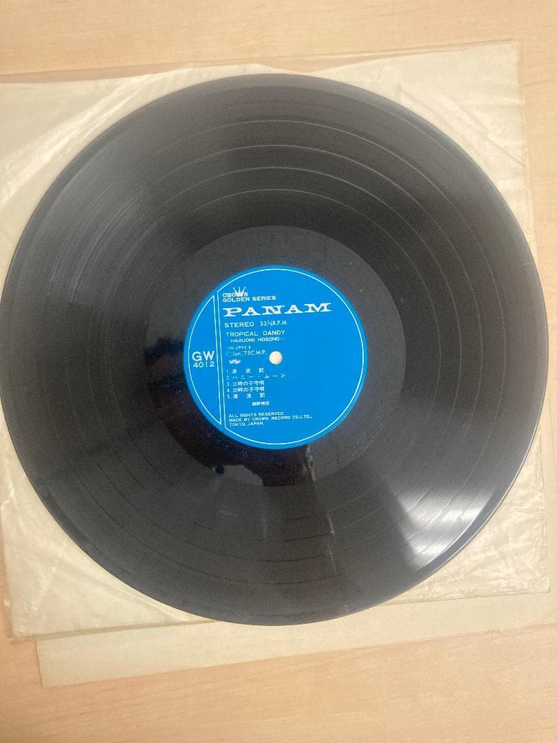 れこばさん専用稀少・名盤/細野晴臣 トロピカルダンディー レコード オリジナル