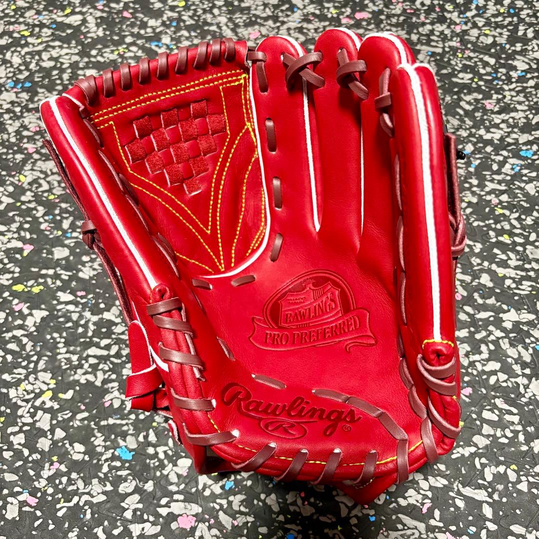 ローリングス キップレザー プロプリファード 硬式用 投手用 グローブ ワイン