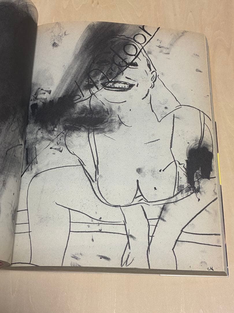 ランジェリー・レスリング 五木田智央作品集　イラストサイン入