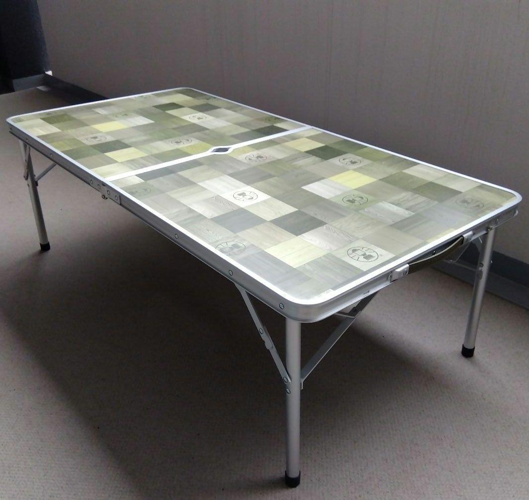 Coleman ナチュラルモザイクリビングテーブル/120プラス