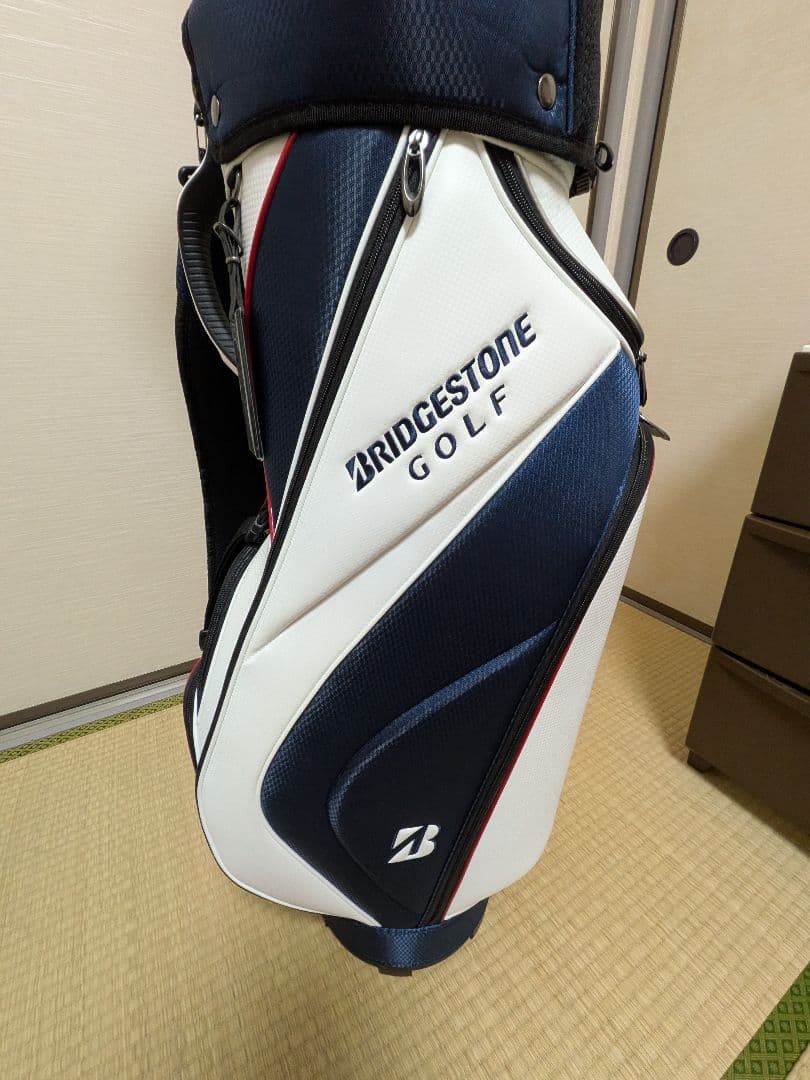 BRIDGESTONE GOLF キャディバッグ CBG422トリコロールカラー