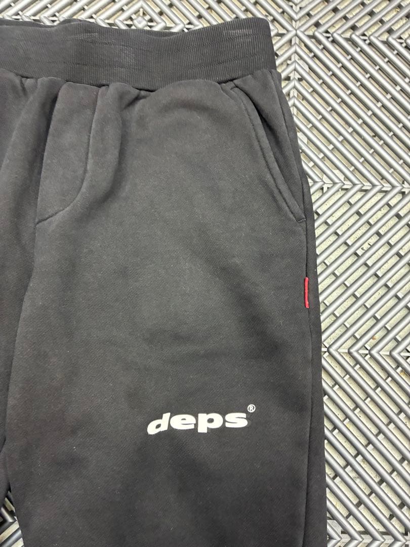 Lサイズ！ブラック！デプス スウェットパンツ 裏起毛