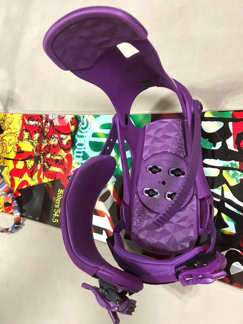 スノーボードセットGRAY RIDERS'154.5 HEADビンディング付