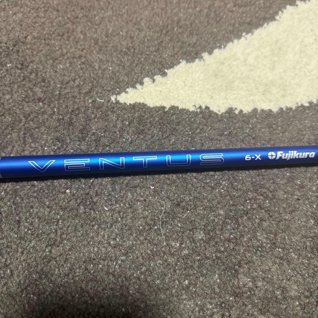 美品　フジクラ　ドライバーシャフト　24ベンタスブルー　6X ベロコア付