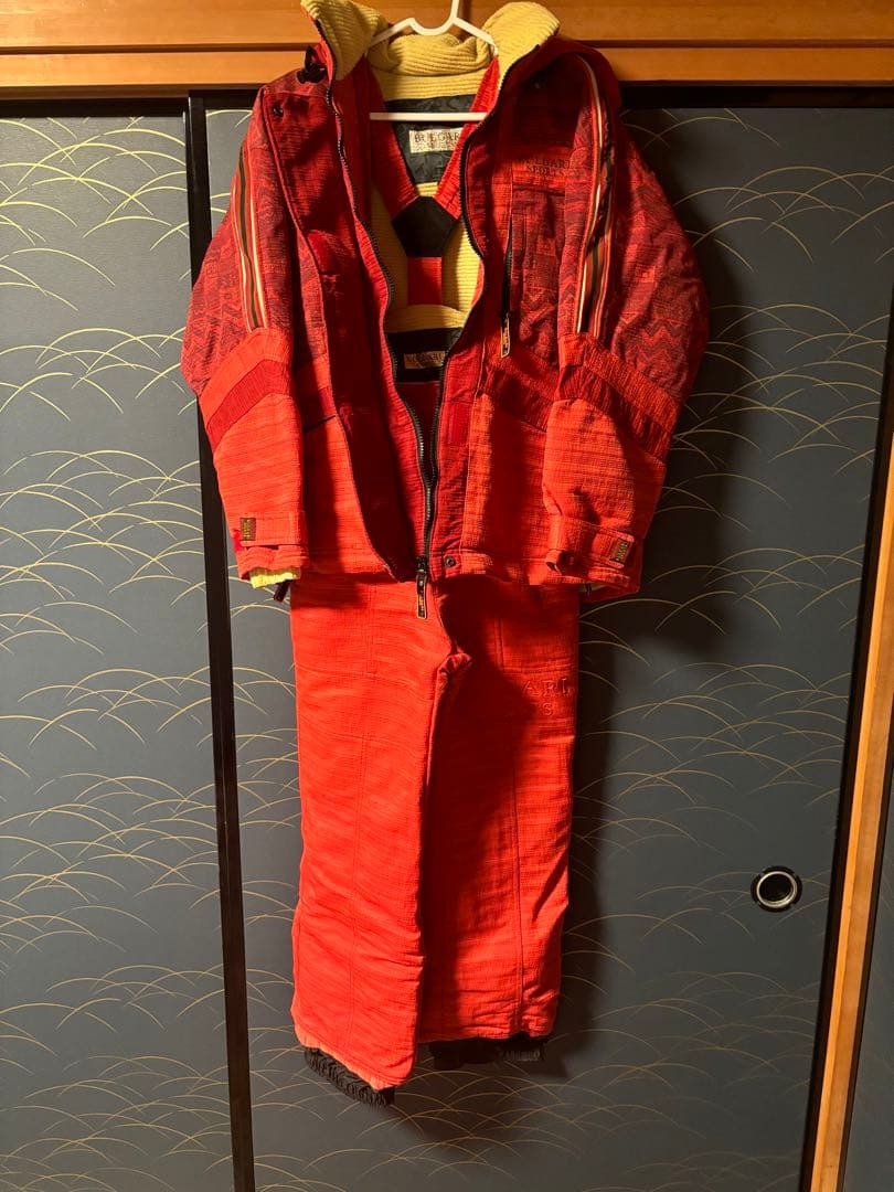 BULGARI SPORTS スキーウェアセット オレンジ