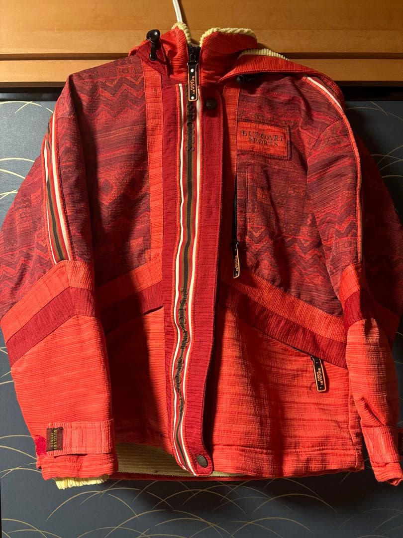 BULGARI SPORTS スキーウェアセット オレンジ