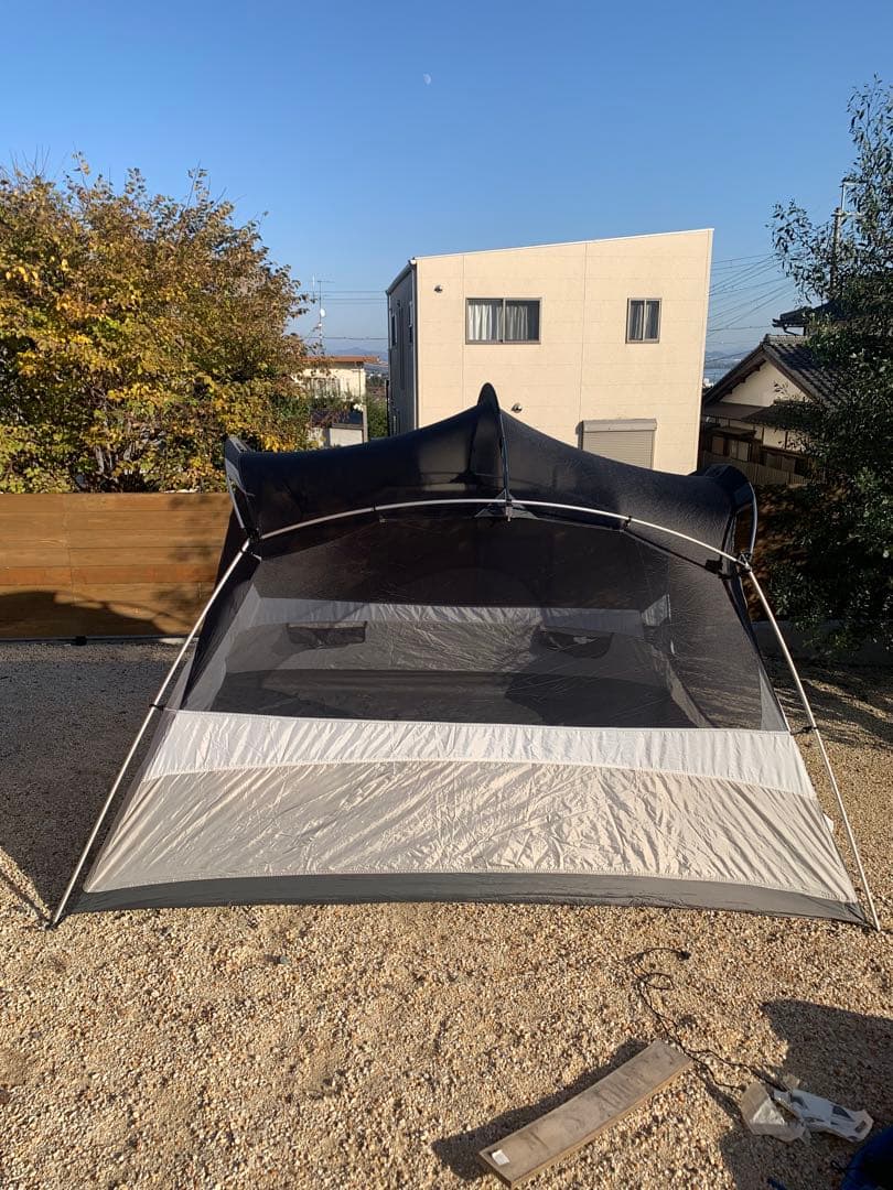 SIERRA DESIGNS YAHI4 ドーム型キャンプテント 青と白