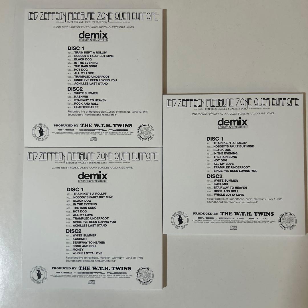 LED ZEPPELIN/快楽の境界6CD BOX