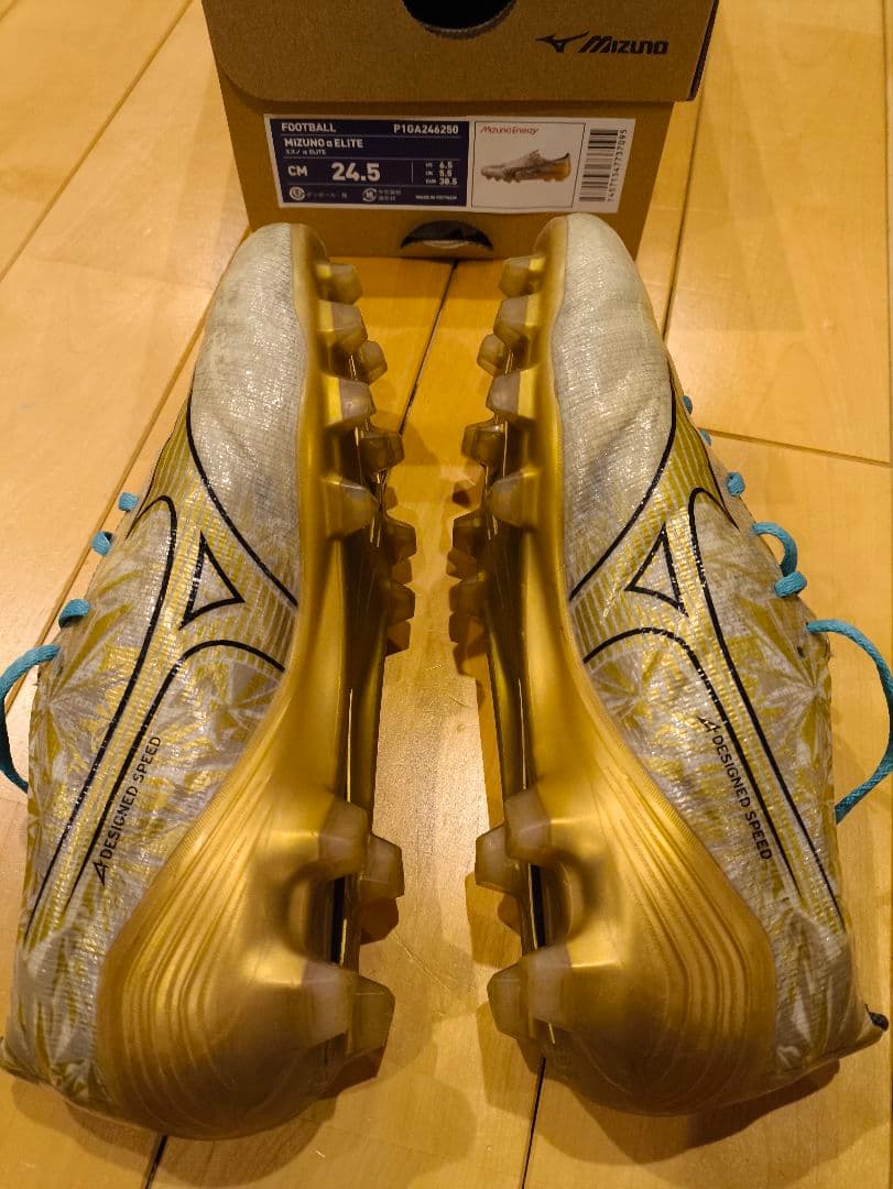 Mizuno アルファ Elite サッカーシューズ 24.5cm　エリート