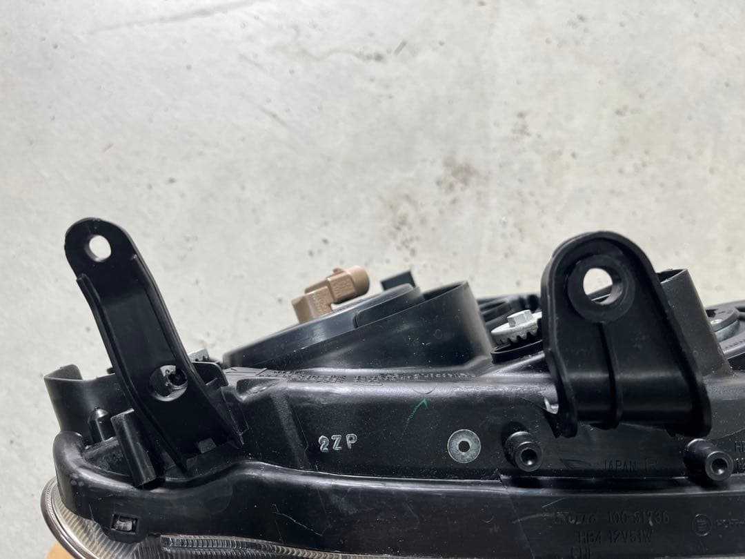 L150S ムーブカスタム前期 新車外し ヘッドライト左右 ハロゲン