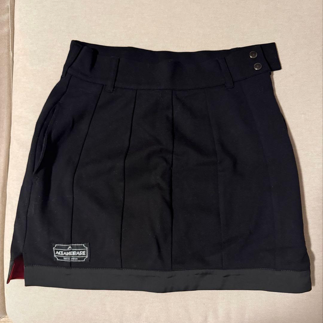 【完売】エースアンドレア SLIMLINE ブラック スカート