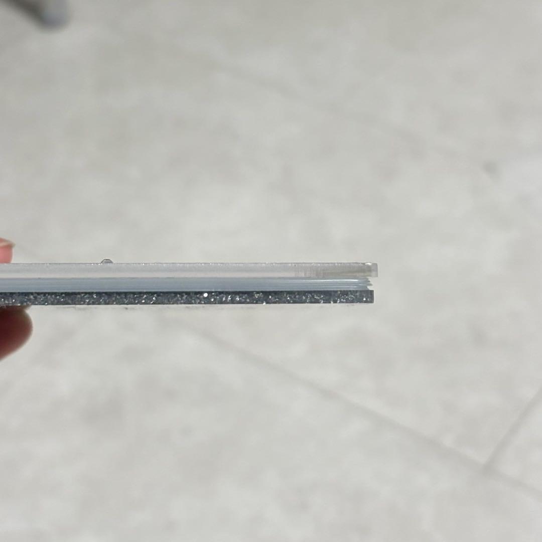 ✨リンゴ✨A6 アクリルレジンバインダー　リング付き　3点